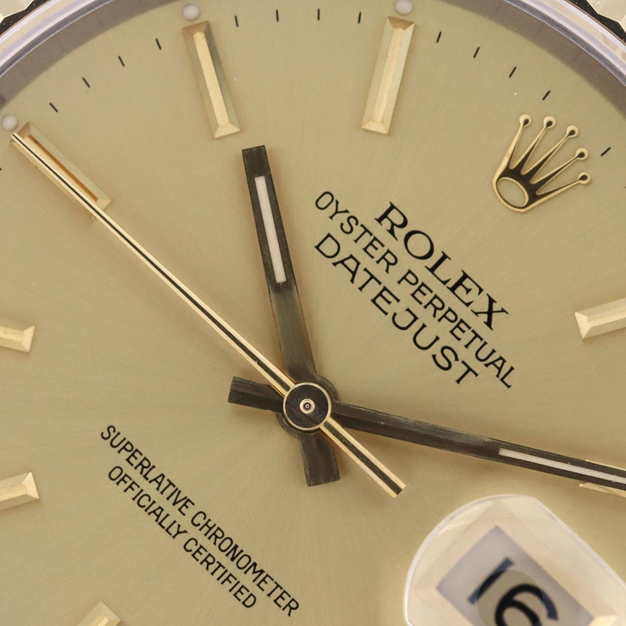 ROLEX Datejust 16233 SSxYG自動上弦X 編號