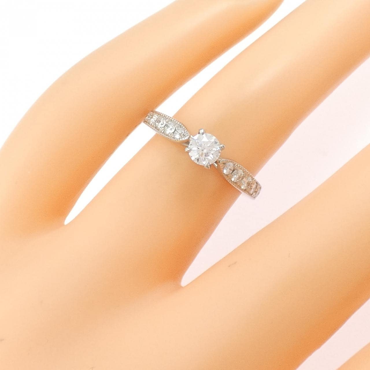PT900 ダイヤモンド リング 0.254CT D VS2 EXT
