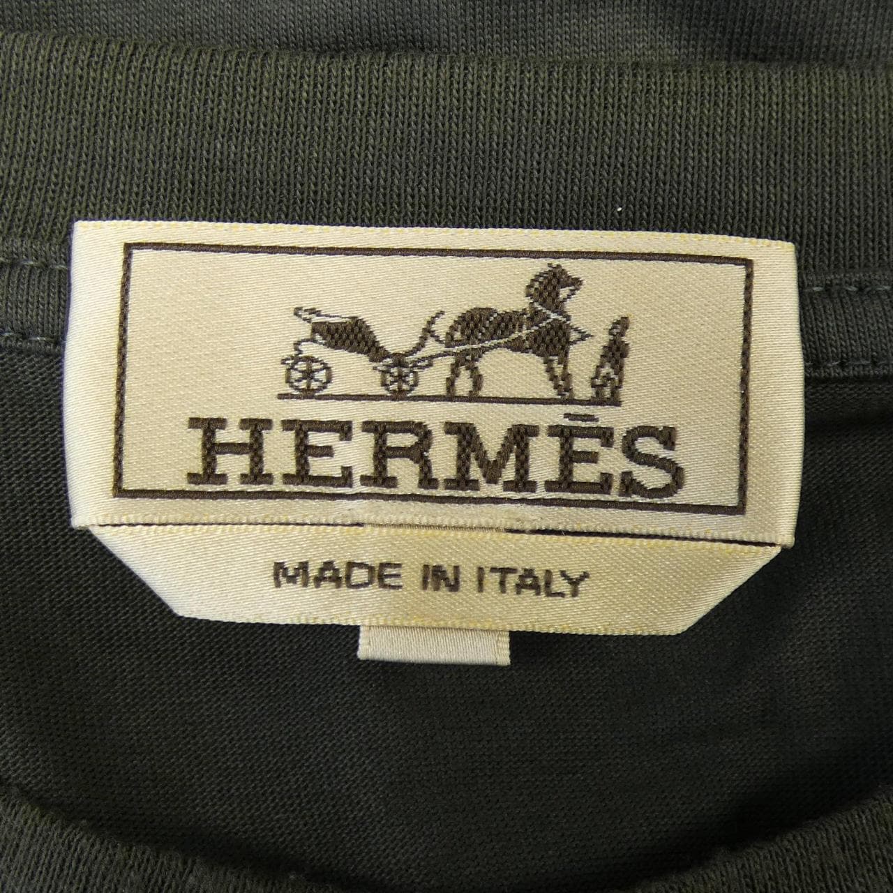 エルメス HERMES シュヴォー アン シンメトリー　CHEVAUX EN SYMETRIE H357925 Tシャツ