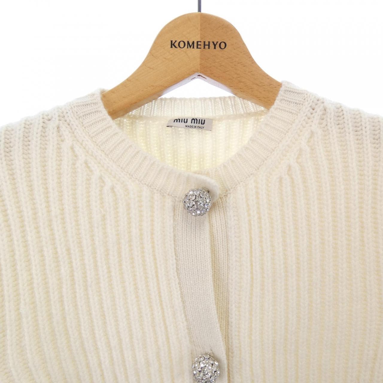 ミュウミュウ MIU MIU MMF129 1LZA カーディガン