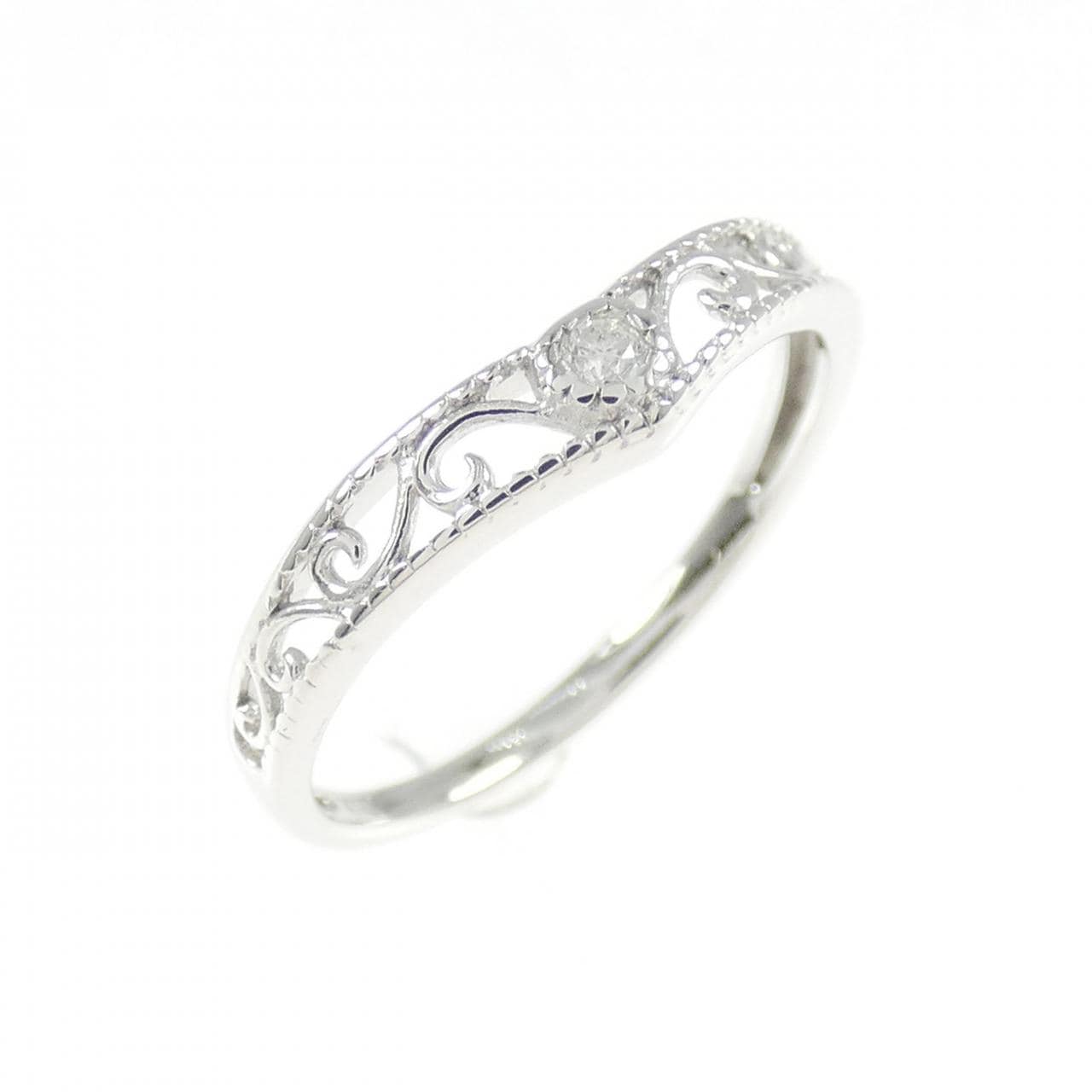 K10WG ダイヤモンド リング