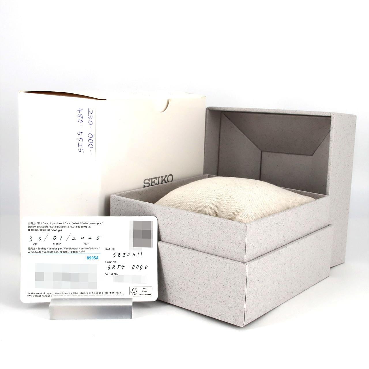 セイコー プロスペックス 6R54-00D0/SBEJ011 SS 自動巻