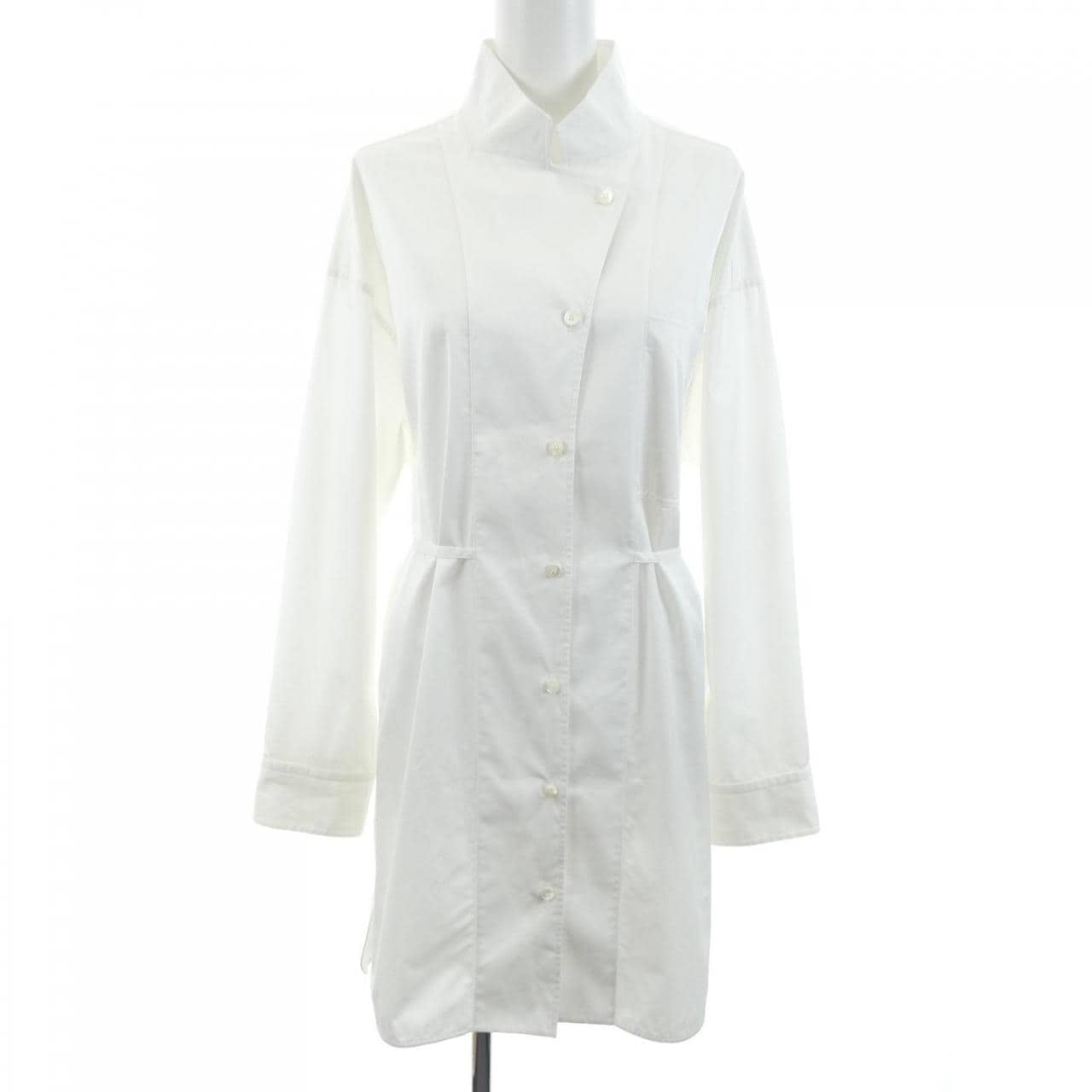 エルメス HERMES マザーオブパールボタン 3H0633DV ワンピース