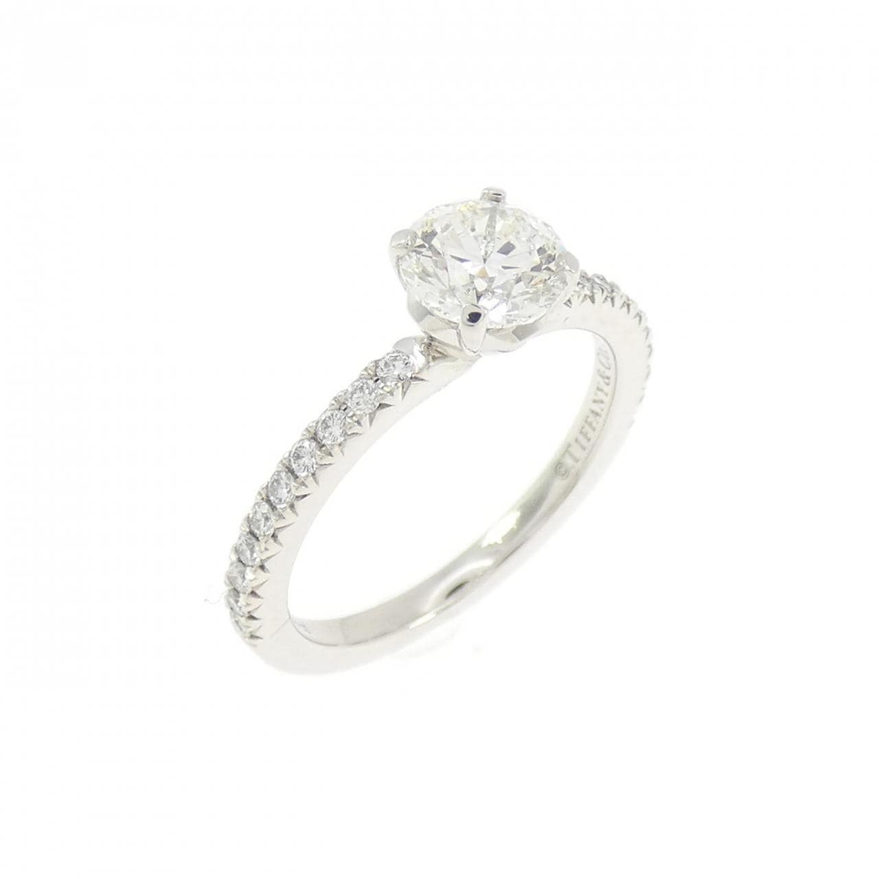 ティファニー トゥルー リング 0.52CT