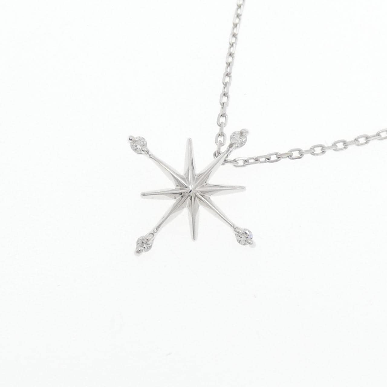 スタージュエリー ダイヤモンド ネックレス 0.04CT