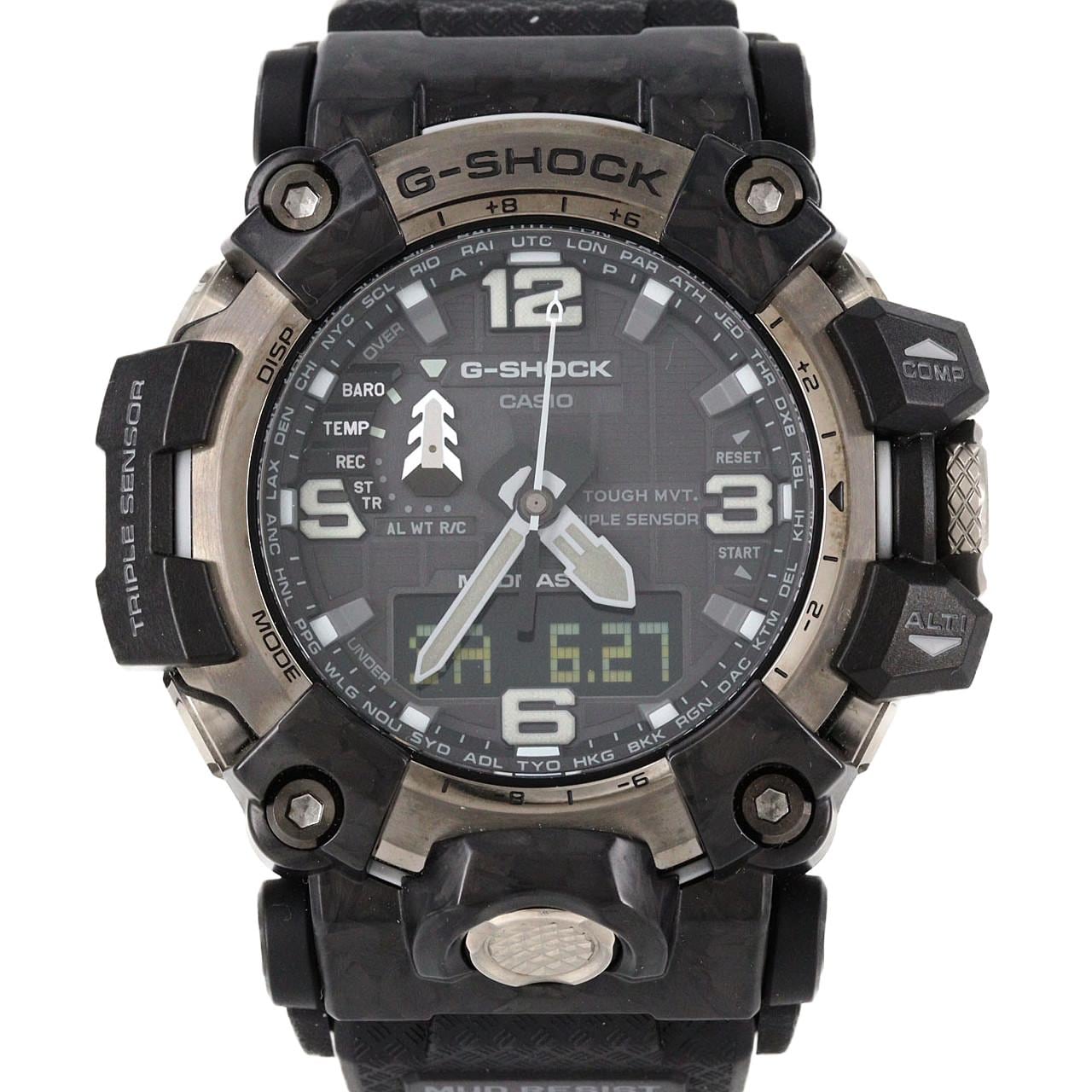 カシオ G-SHOCK･マッドマスター 電波時計 GWG-2000-1A1JF その他 ソーラークォーツ