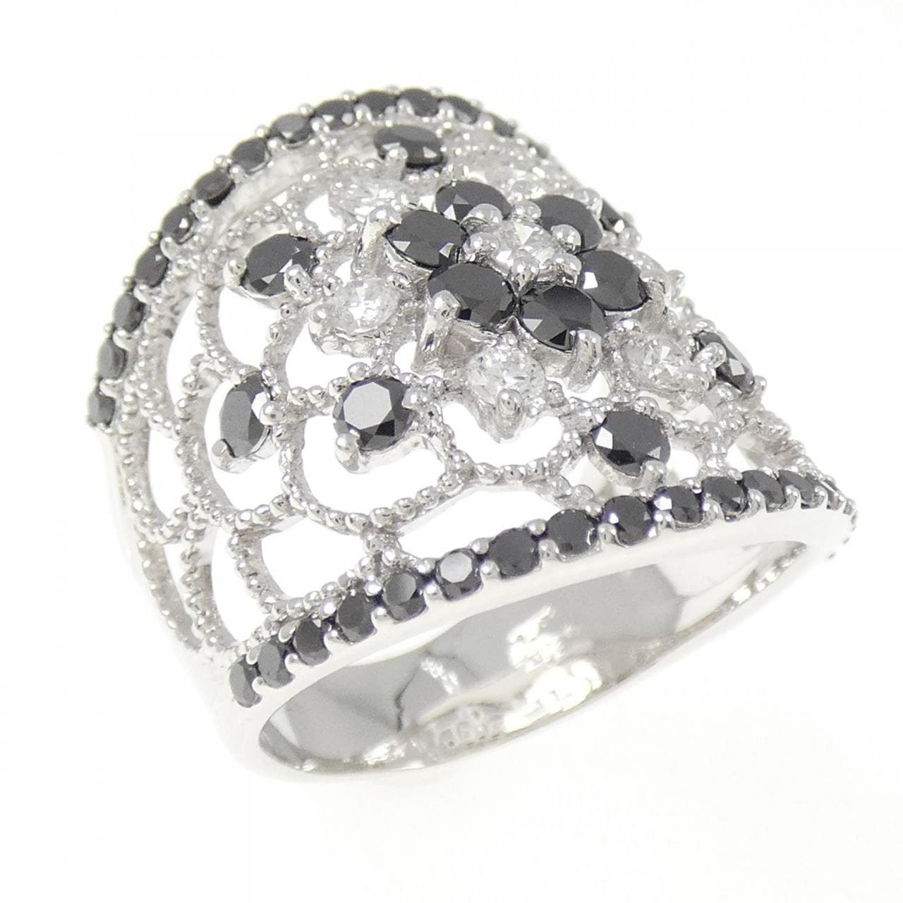 K18WG ダイヤモンド リング 1.02CT