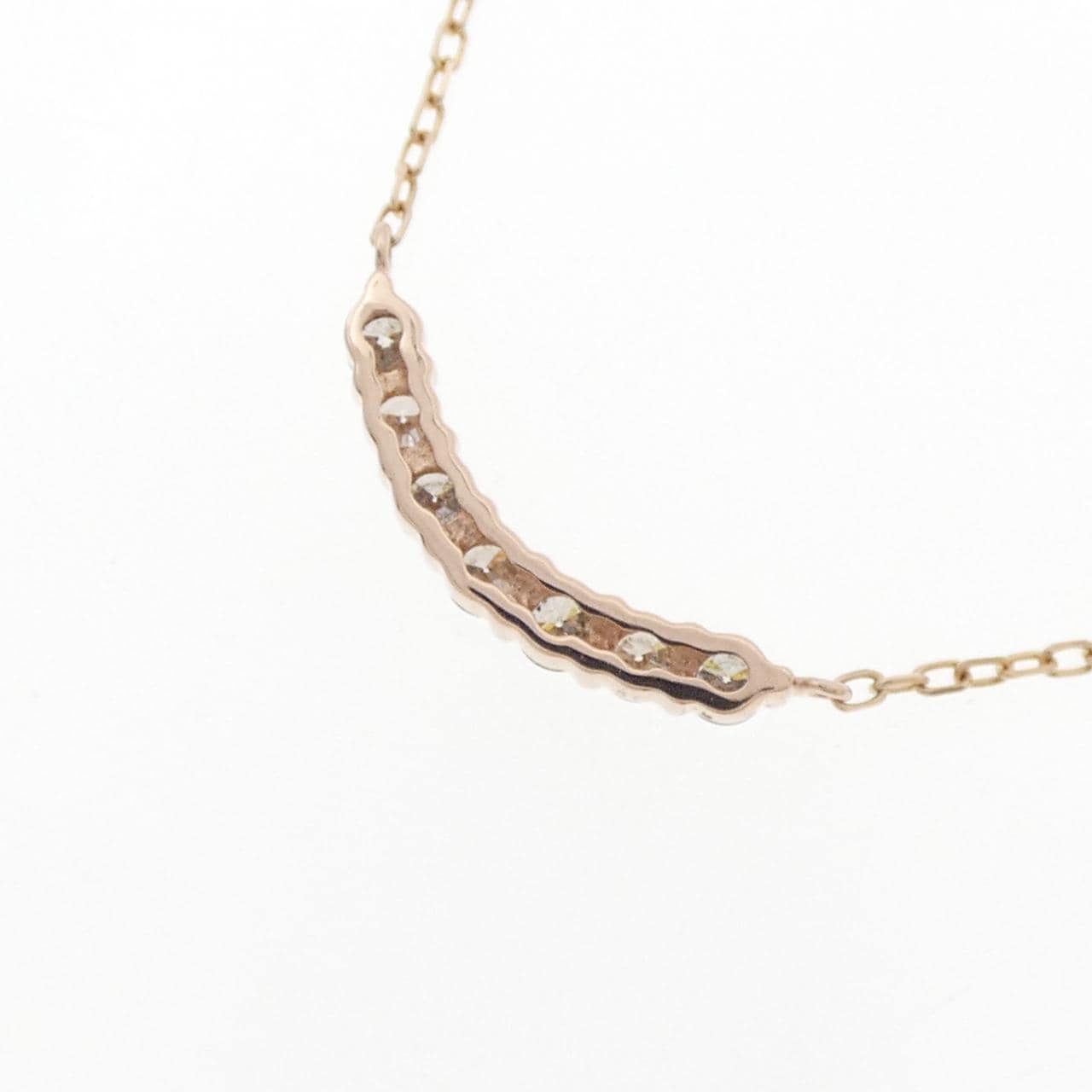 K10PG ダイヤモンド ネックレス 0.19CT