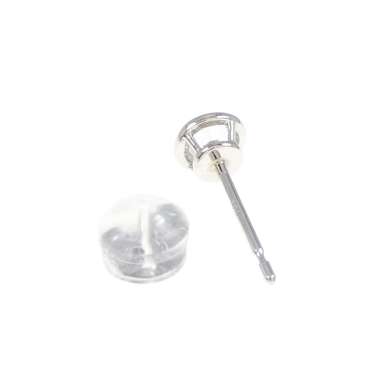 [再加工款] PT900鑽石耳環 0.315 克拉 F SI2 品質好单耳