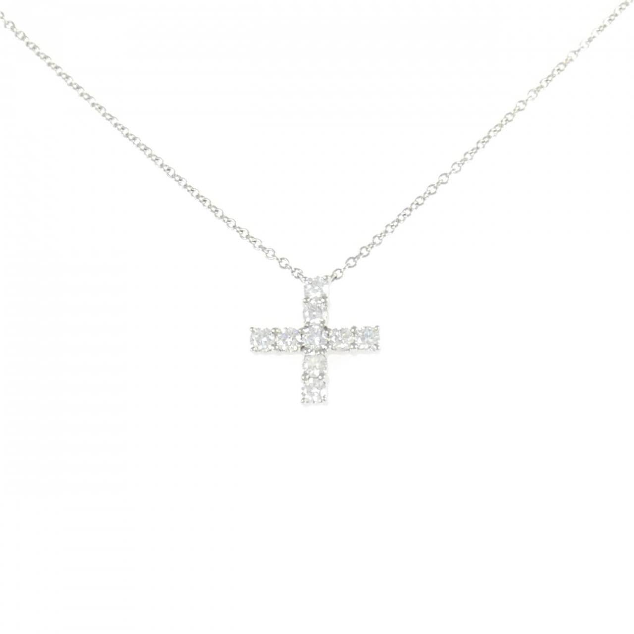 ハリーウィンストン ミニクロス ネックレス