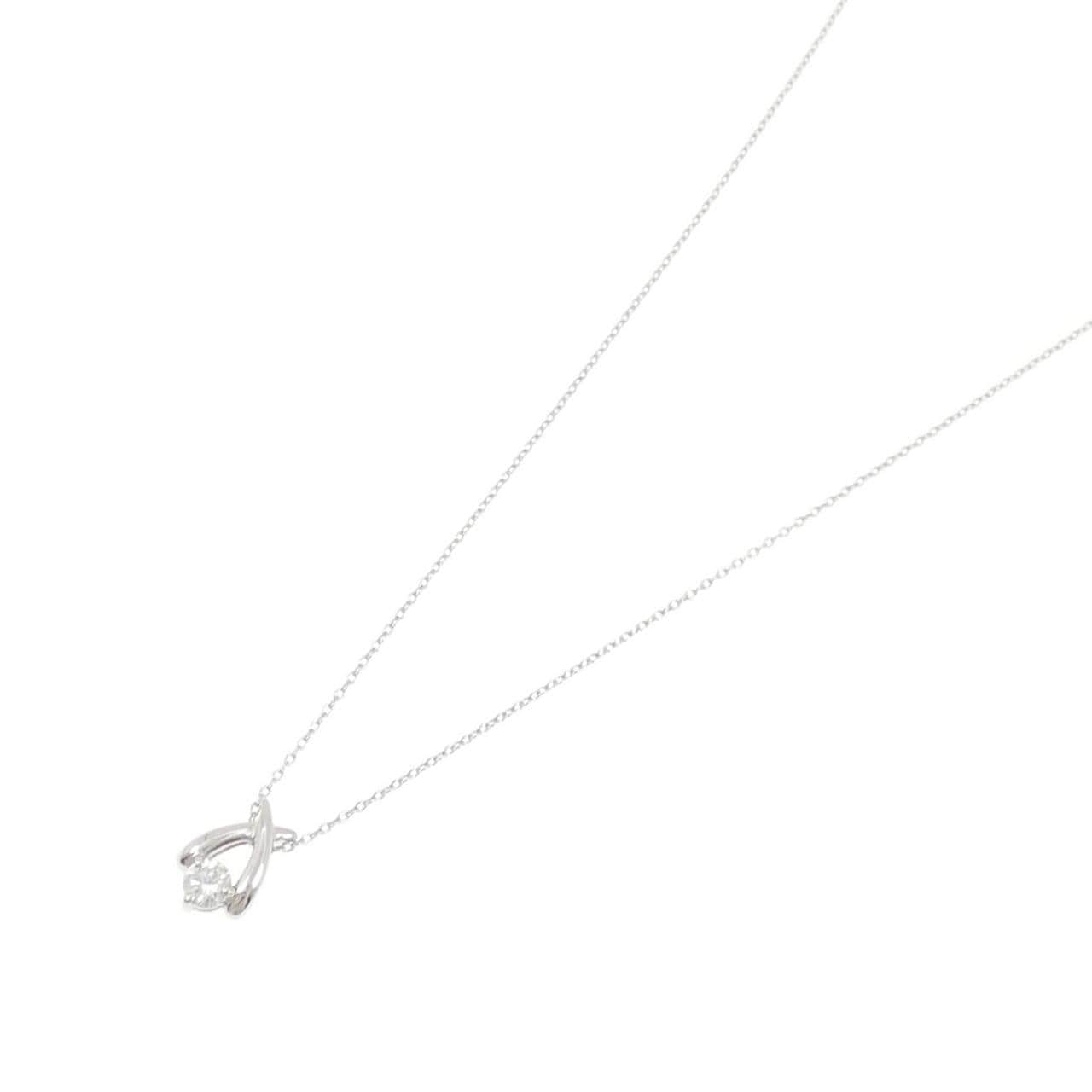 PT900/PT850 ダイヤモンド ネックレス 0.20CT