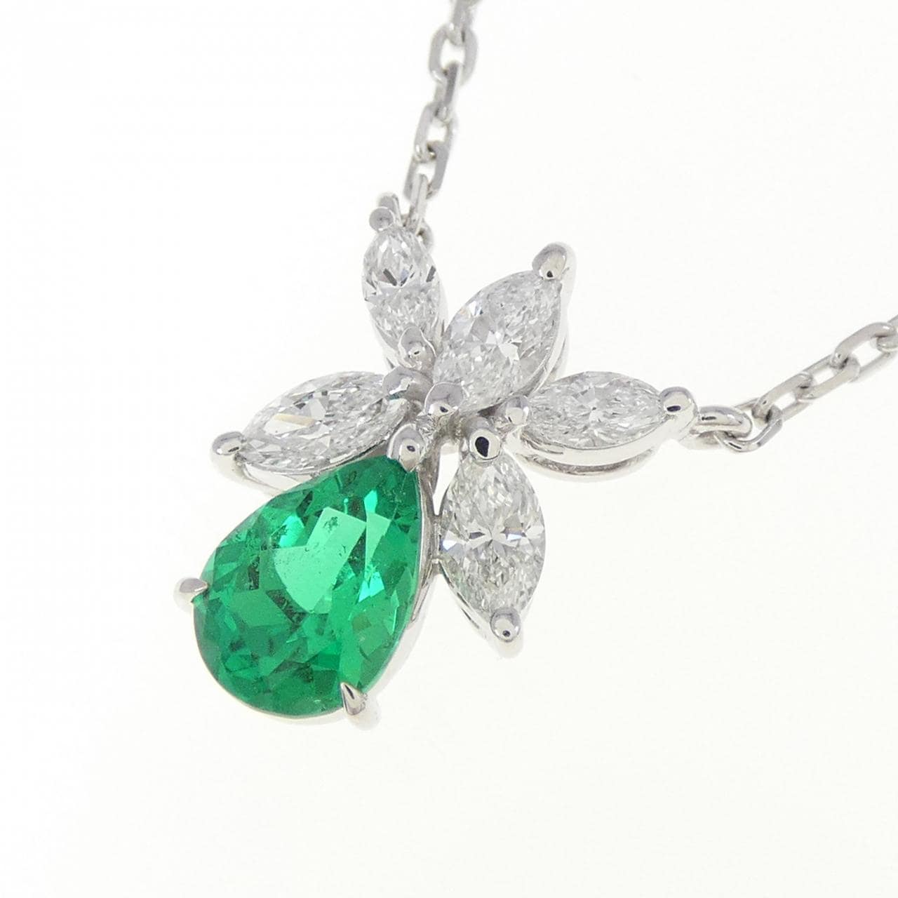 ミキモト エメラルド ネックレス 0.67CT