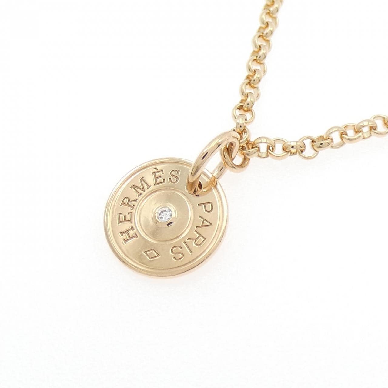 エルメス エクスリブリス ネックレス