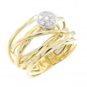 ポンテヴェキオ ダイヤモンド リング 0.14CT