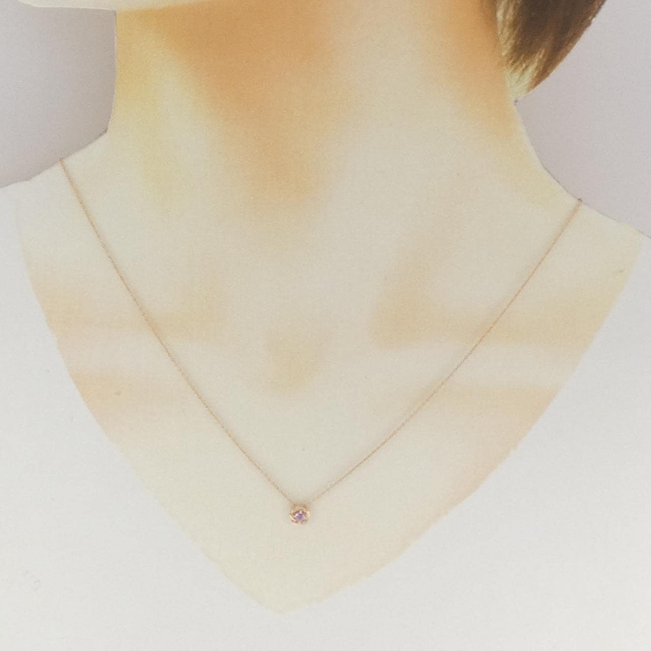 K10PG サファイヤ ネックレス