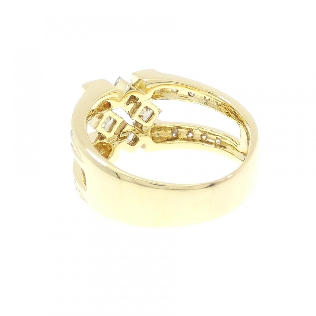 K18YG ダイヤモンド リング 1.00CT