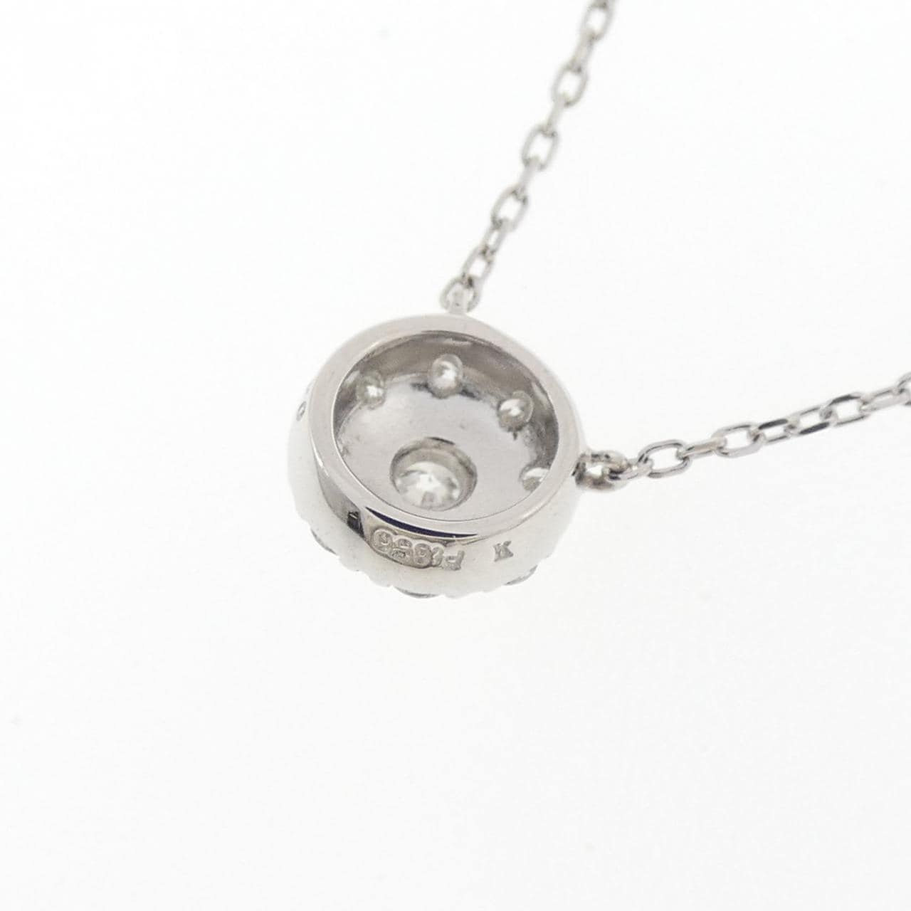 ヴァンドーム ダイヤモンド ネックレス 0.14CT