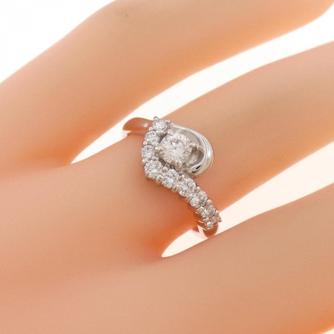 PT900 ダイヤモンド リング 0.51CT