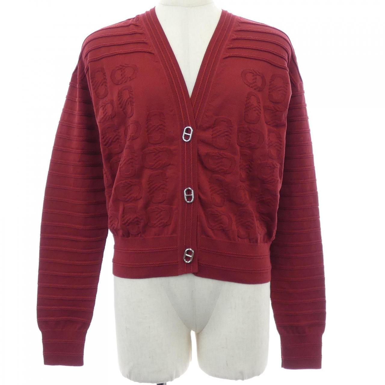 エルメス HERMES シェーヌダンクル CHAINE D'ANCRE 3E2706D3 カーディガン