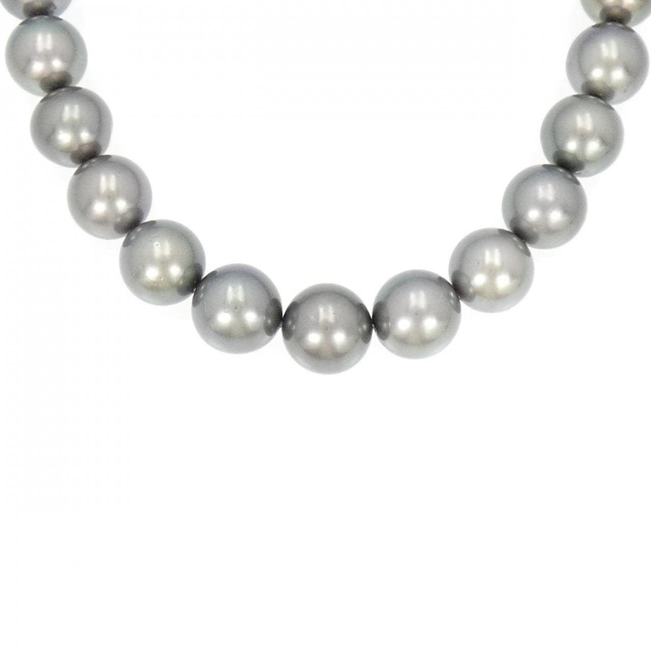 MIKIMOTO black butterfly pearl necklace 9-11.5mm