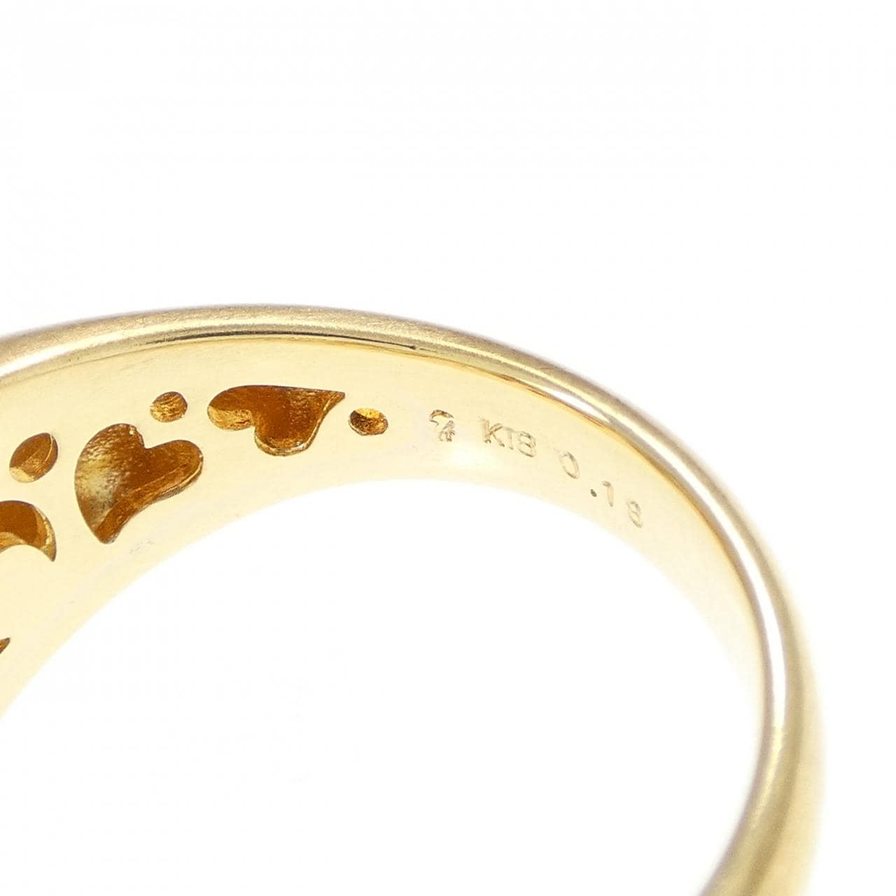 セイレーンアズーロ ダイヤモンド リング 0.38CT