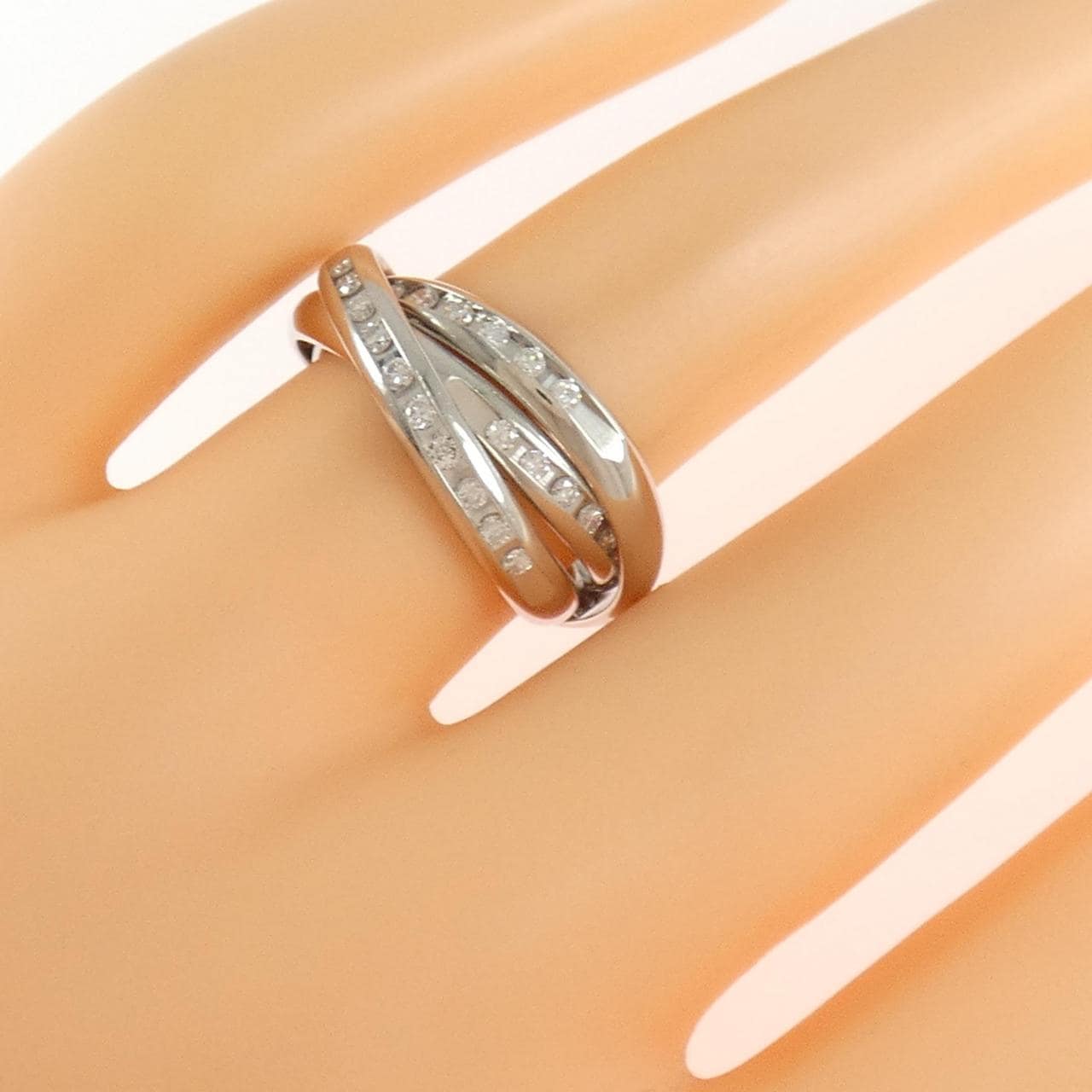 PT900 ダイヤモンド リング 0.39CT