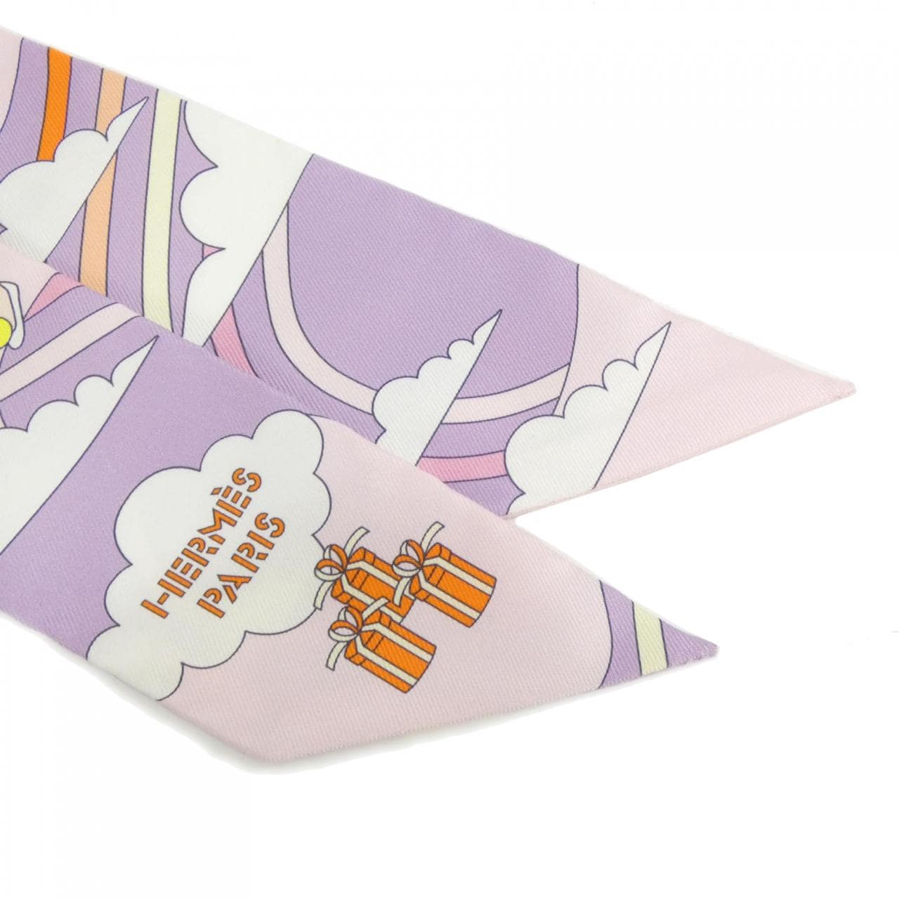 エルメス CARRES VOLANTS ツイリー 063849S スカーフ