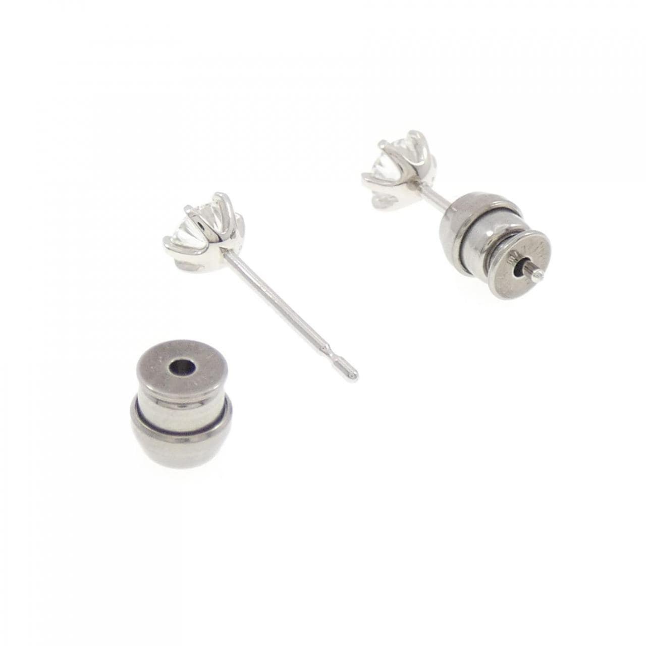 【リメイク】PT/ST ダイヤモンド ピアス 0.253CT 0.259CT E VS2 EXT H&C