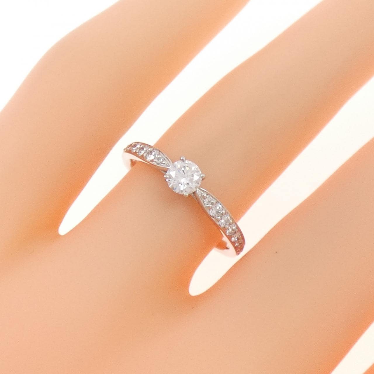 ティファニー ハーモニー リング 0.21CT