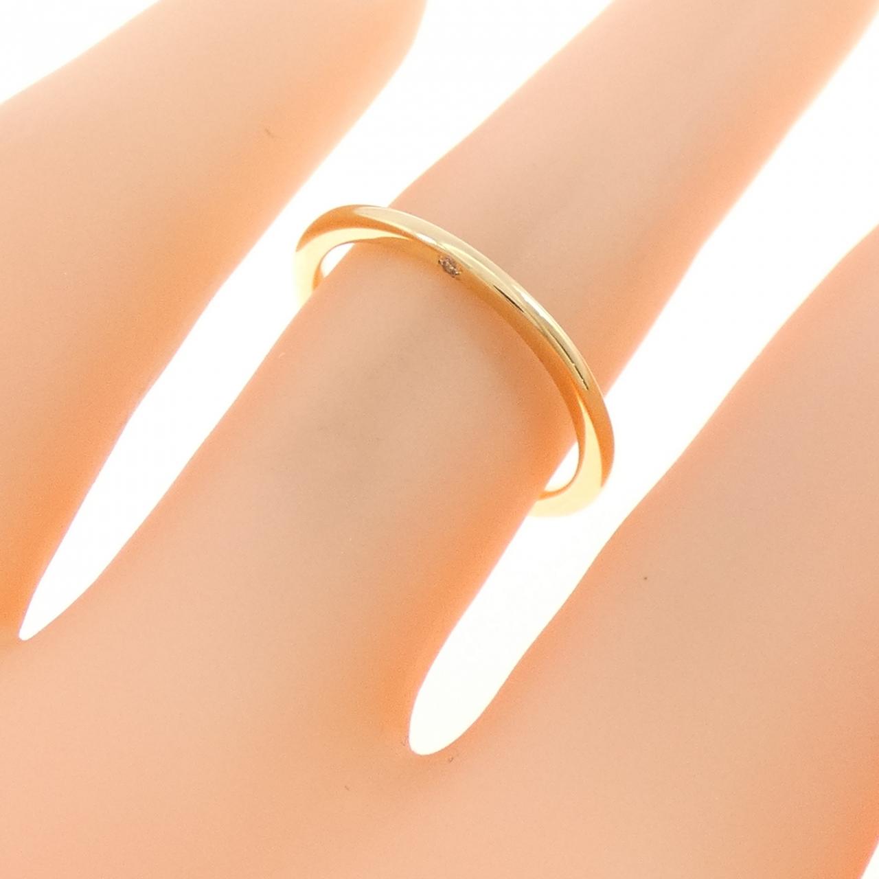 K18YG ダイヤモンド リング