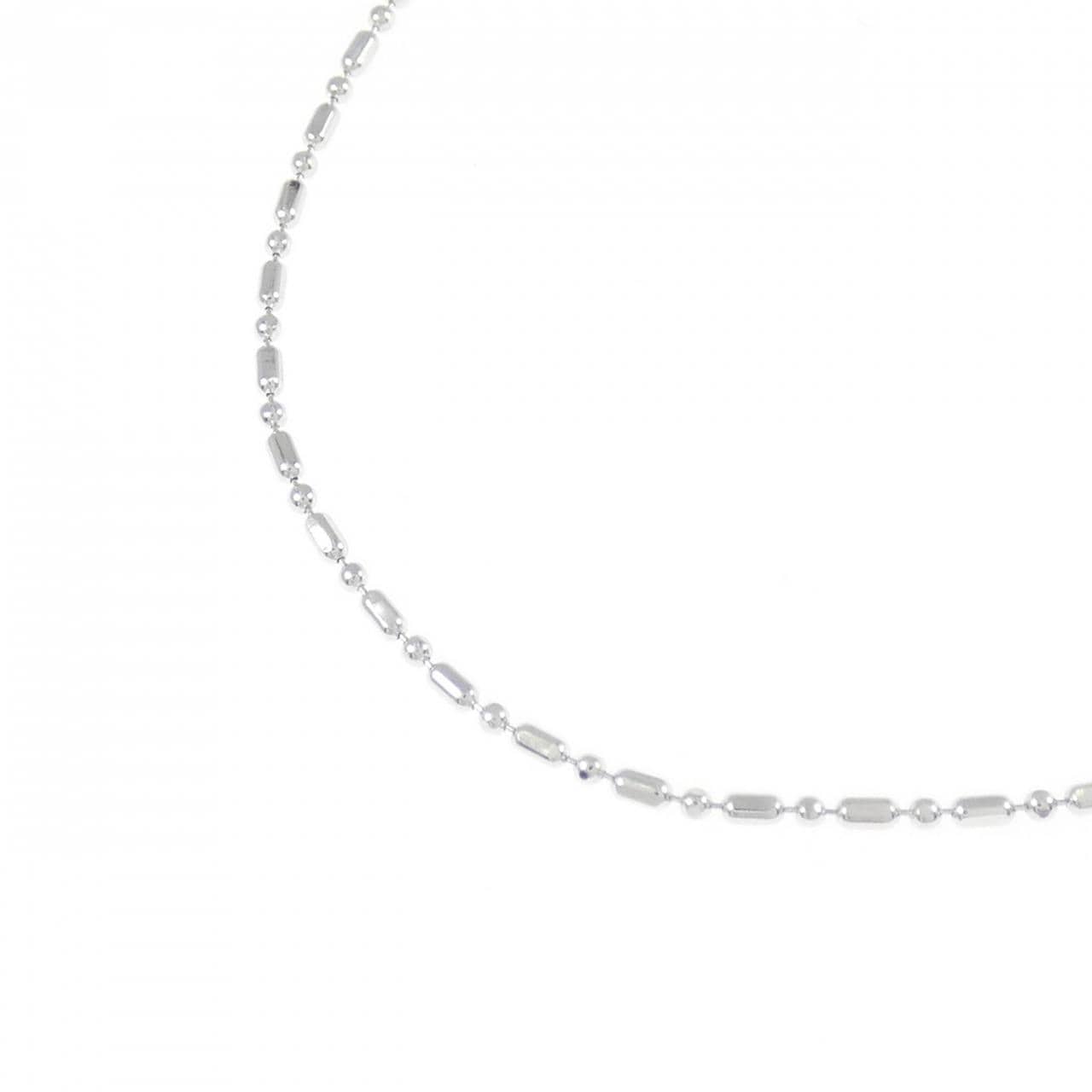 K18WG ネックレス