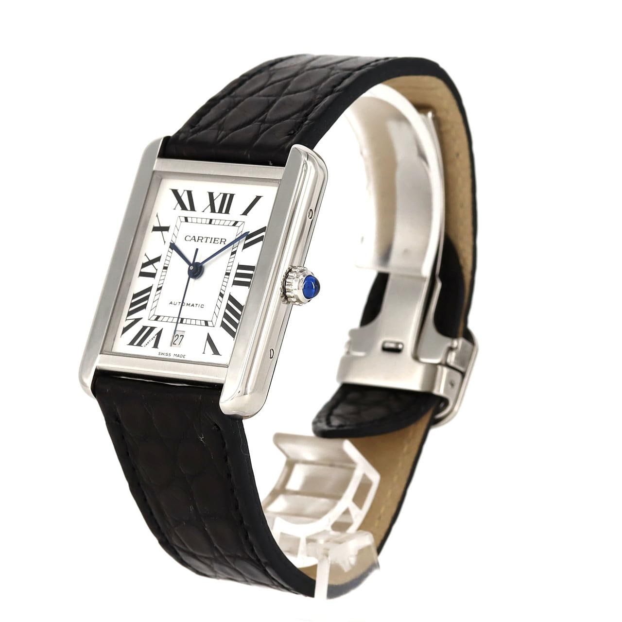 カルティエ タンクソロXL W5200027 SS 自動巻