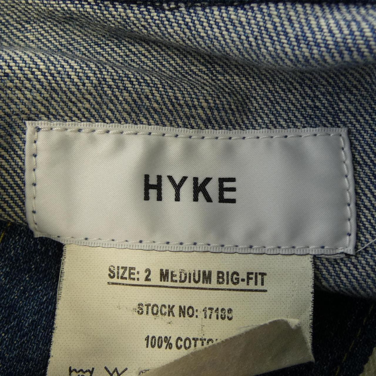 ハイク HYKE デニムジャケット