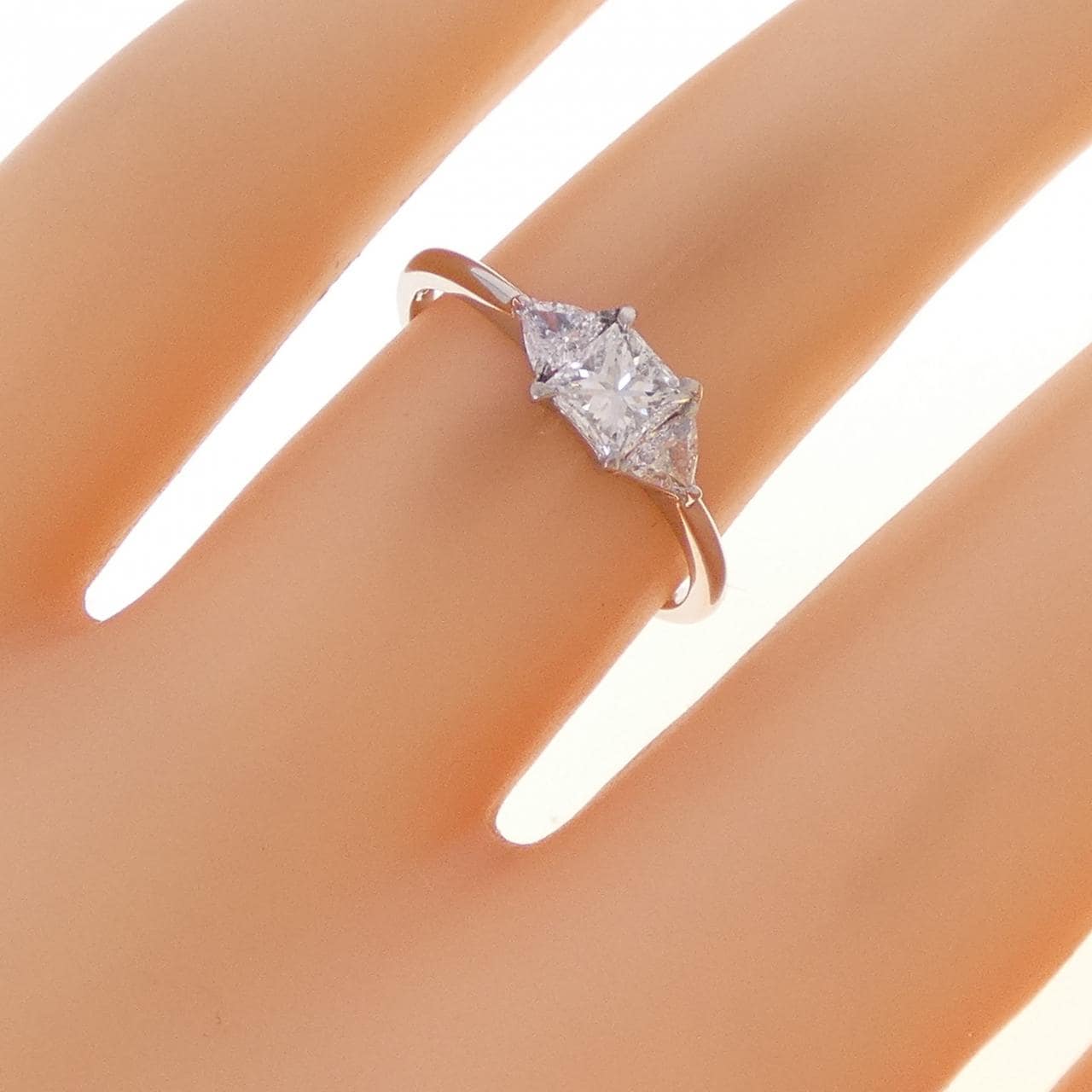 PT900 ダイヤモンド リング 0.51CT