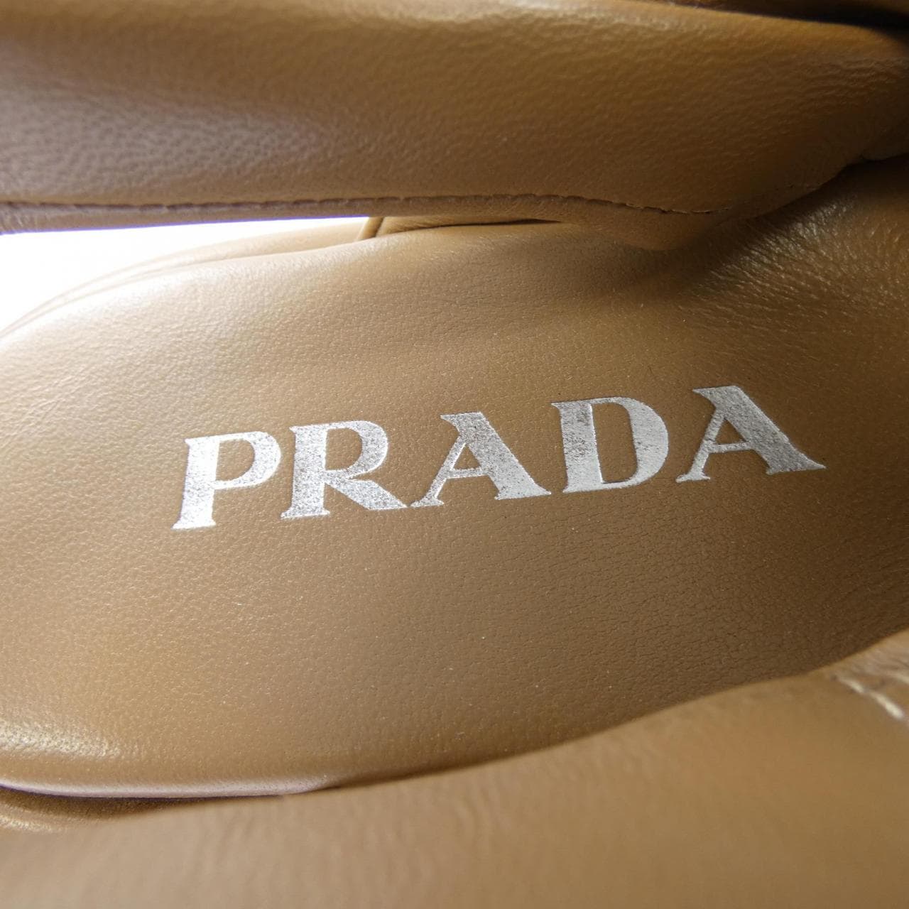 プラダ PRADA トライアングルロゴ 1XZ758 サンダル