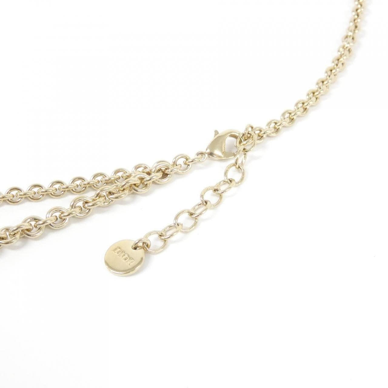 クリスチャンディオール CD ネイビー N2015WOMMT ネックレス