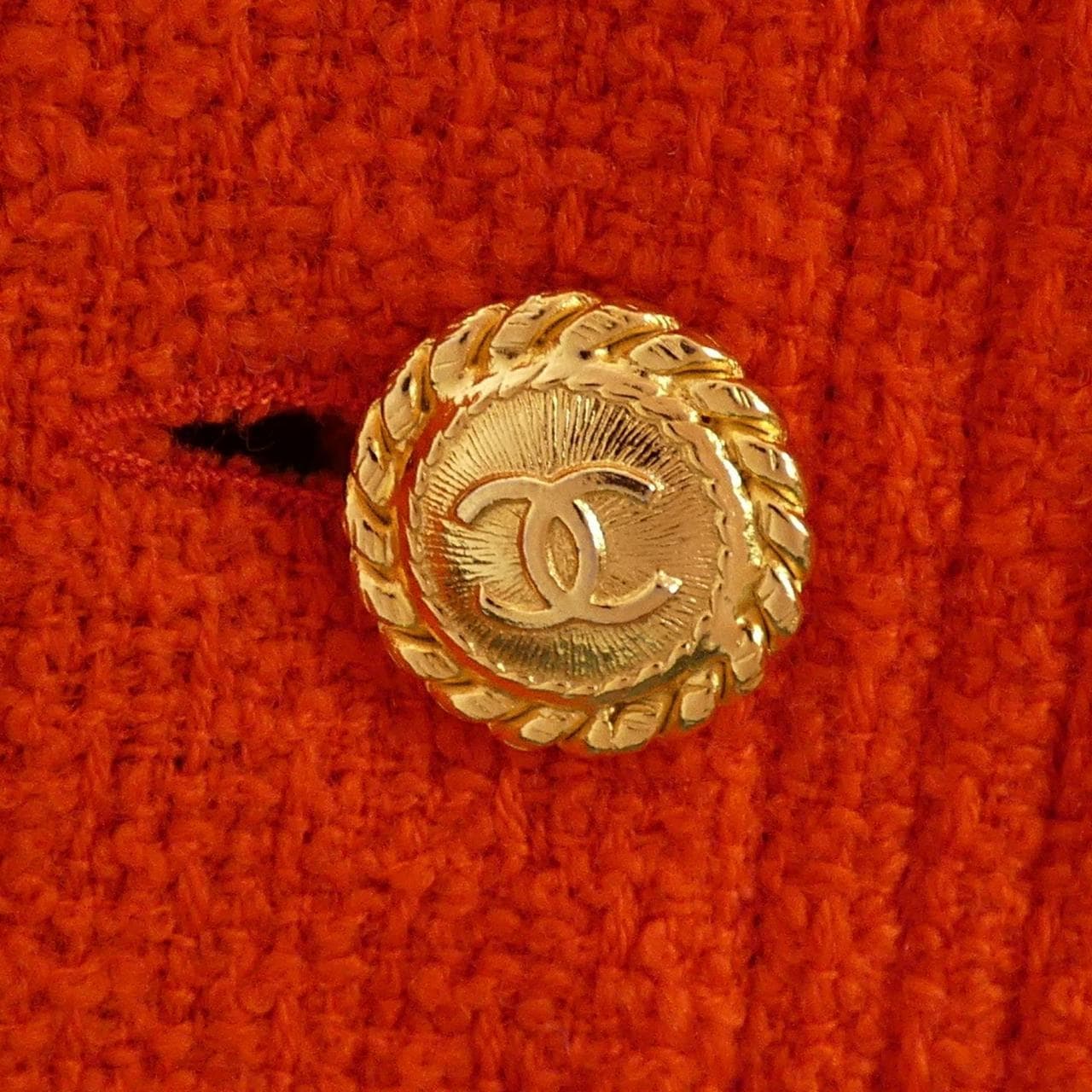 【ヴィンテージ】シャネル CHANEL 21780 ノーカラージャケット