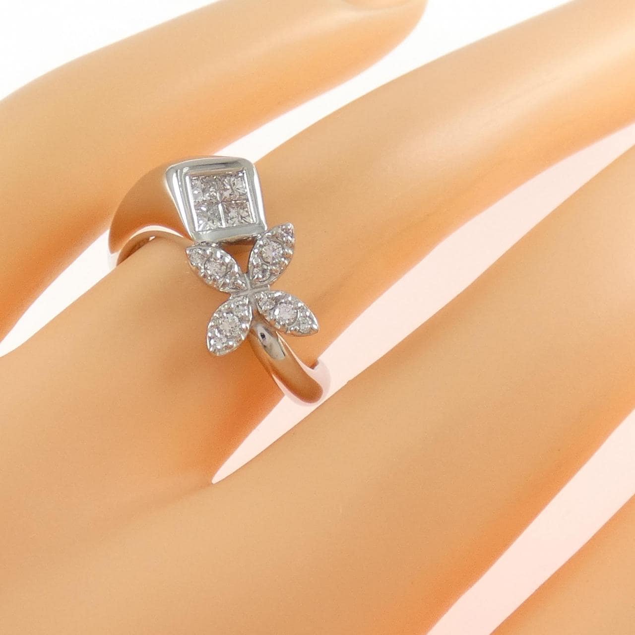 PT900 ダイヤモンド リング 0.37CT