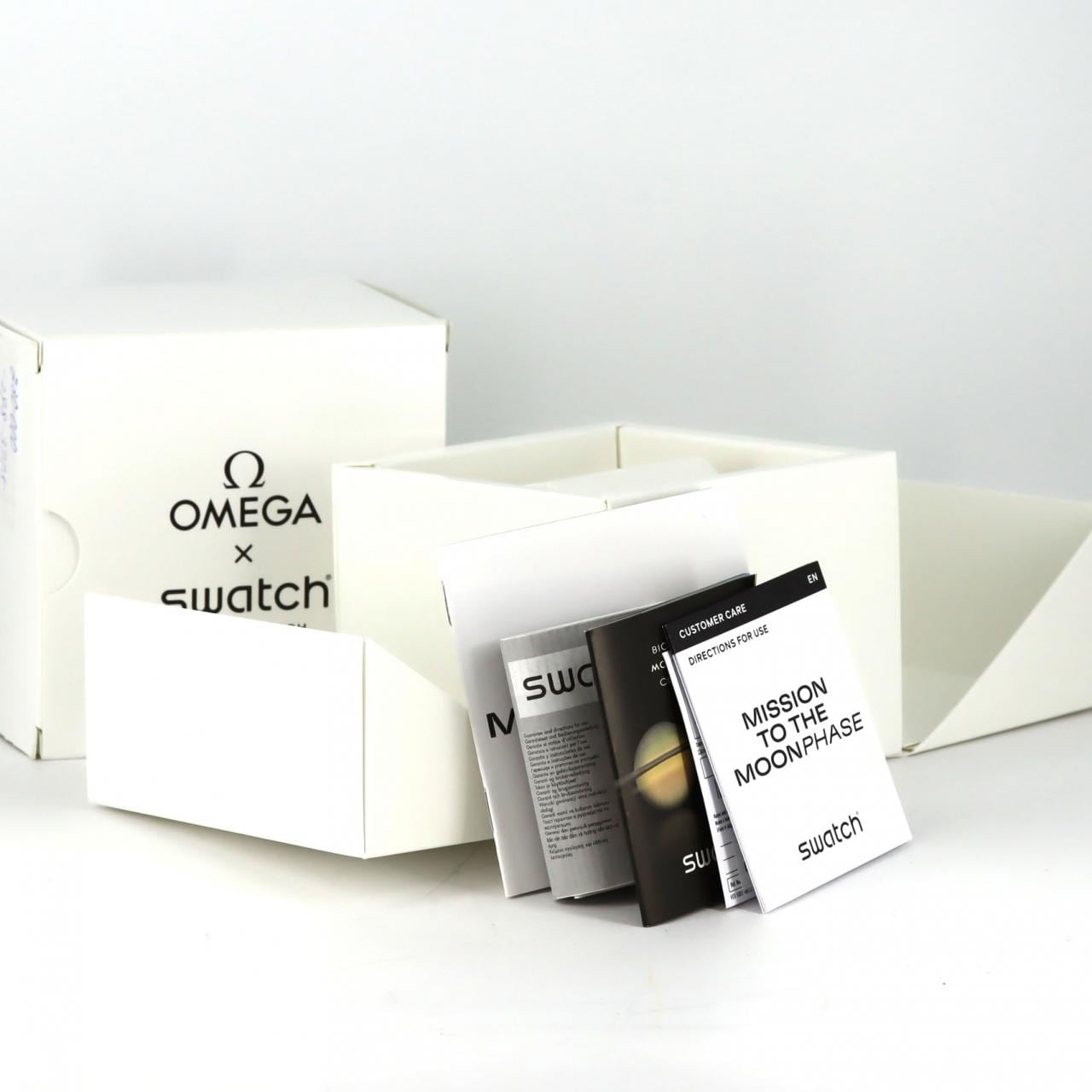 スウォッチ スウォッチxオメガ･ミッショントゥザムーンフェイズ スヌーピー SO33W7OO バイオセラミック クォーツ