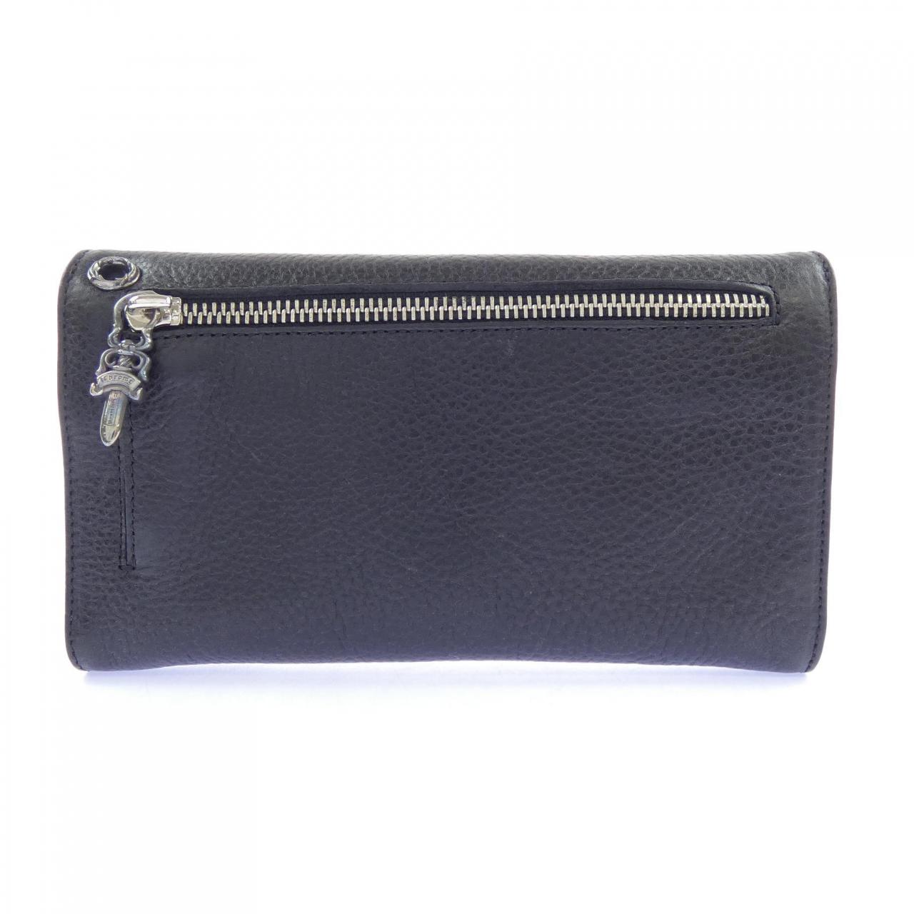 クロムハーツ CHROME HEARTS WAVE CROSS BTN　ウェーブ クロスボタン 2246 304 0501 0900 WALLET