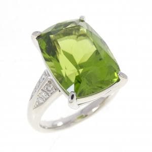 PT900 ペリドット リング 11.91CT