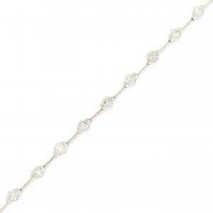 K18WG ダイヤモンド ブレスレット 3.00CT