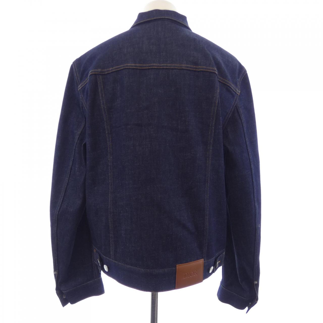 ディオール DIOR DIOR ESSENTIALS オブリーク OBLIQUE 013D482J226X デニムジャケット