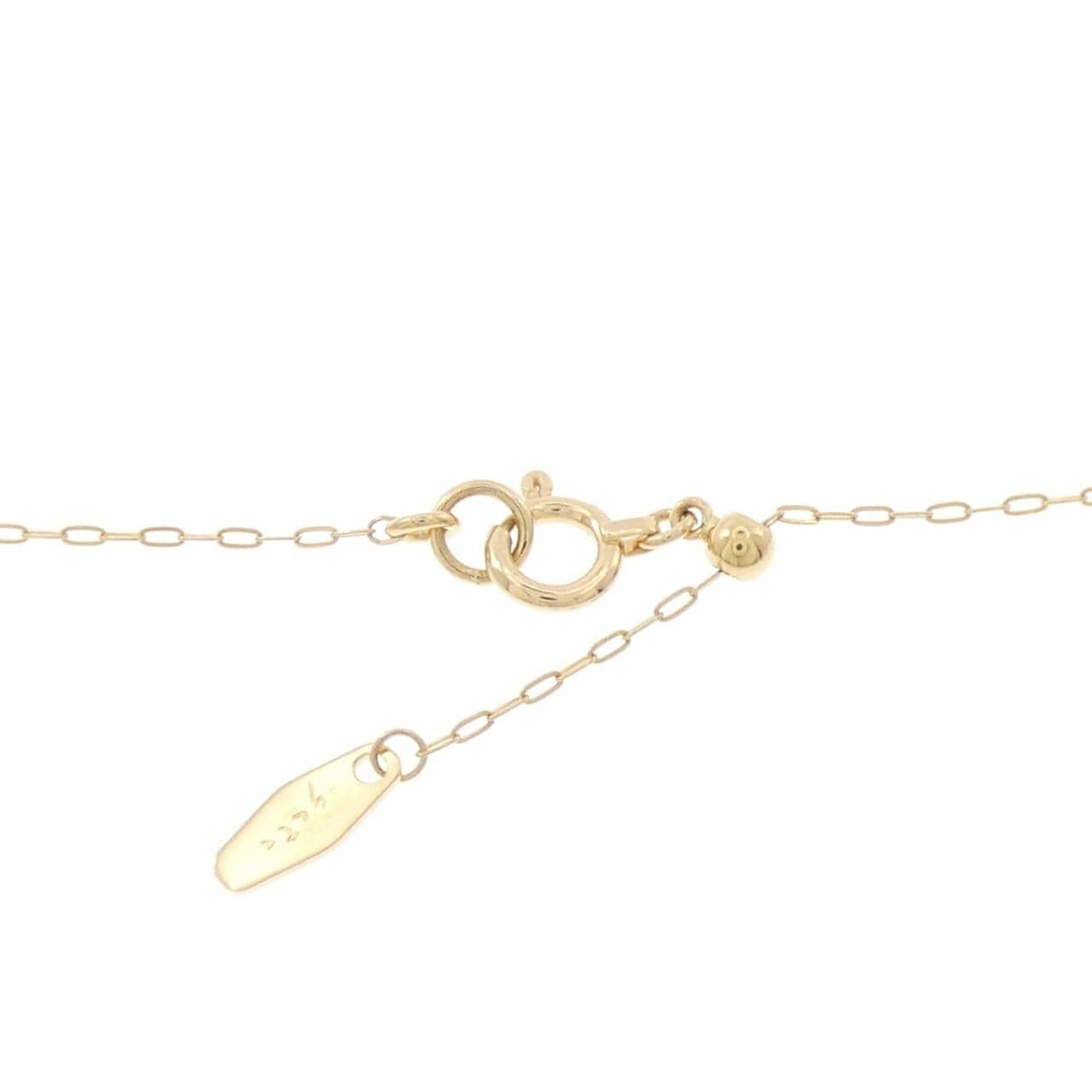 アガット ダイヤモンド ネックレス 0.08CT