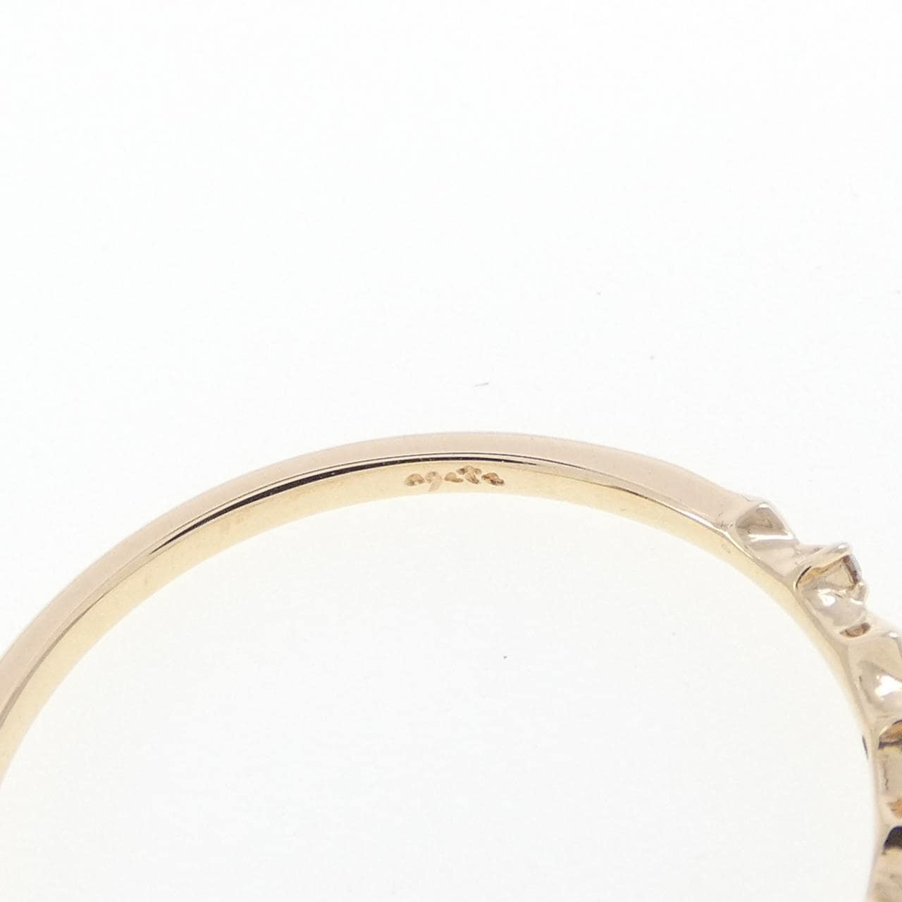 アガット ダイヤモンド リング 0.03CT