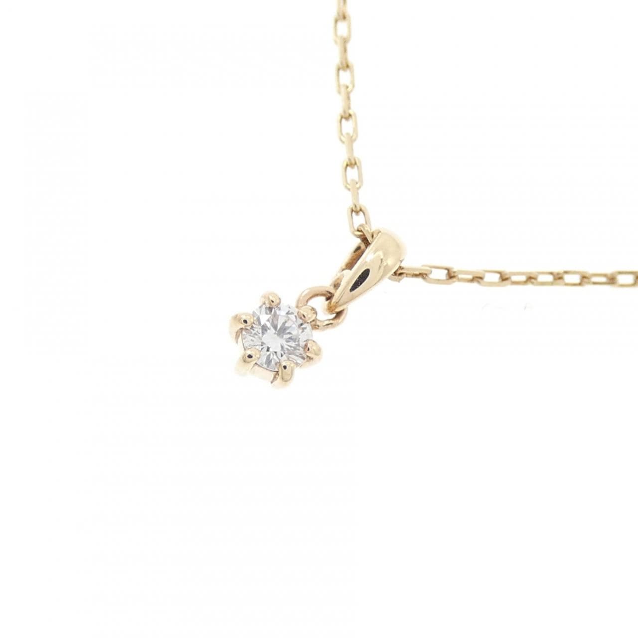 ヴァンドーム ダイヤモンド ネックレス 0.04CT