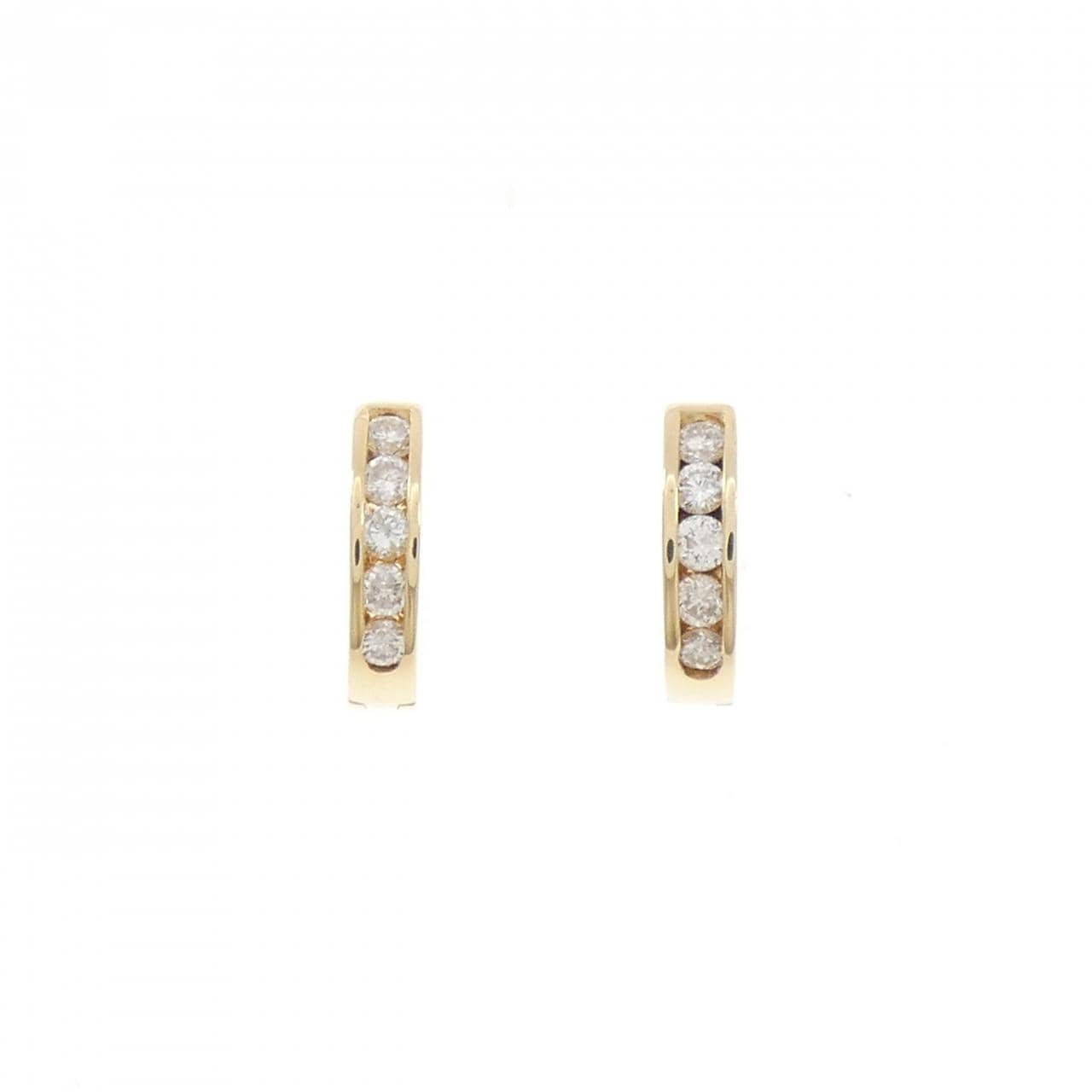 K18YG ダイヤモンド ピアス 0.30CT