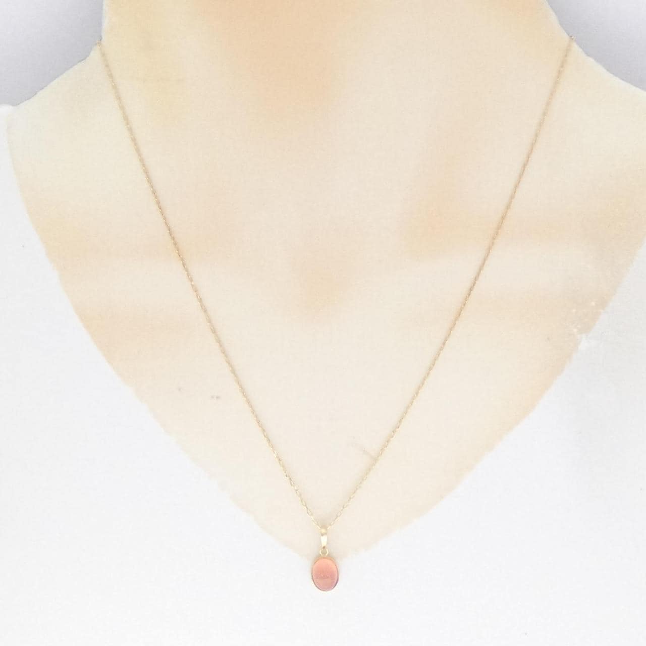 K18YG Rhodochrosite Necklace