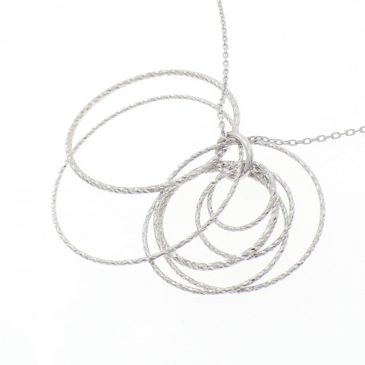 K18WG ネックレス