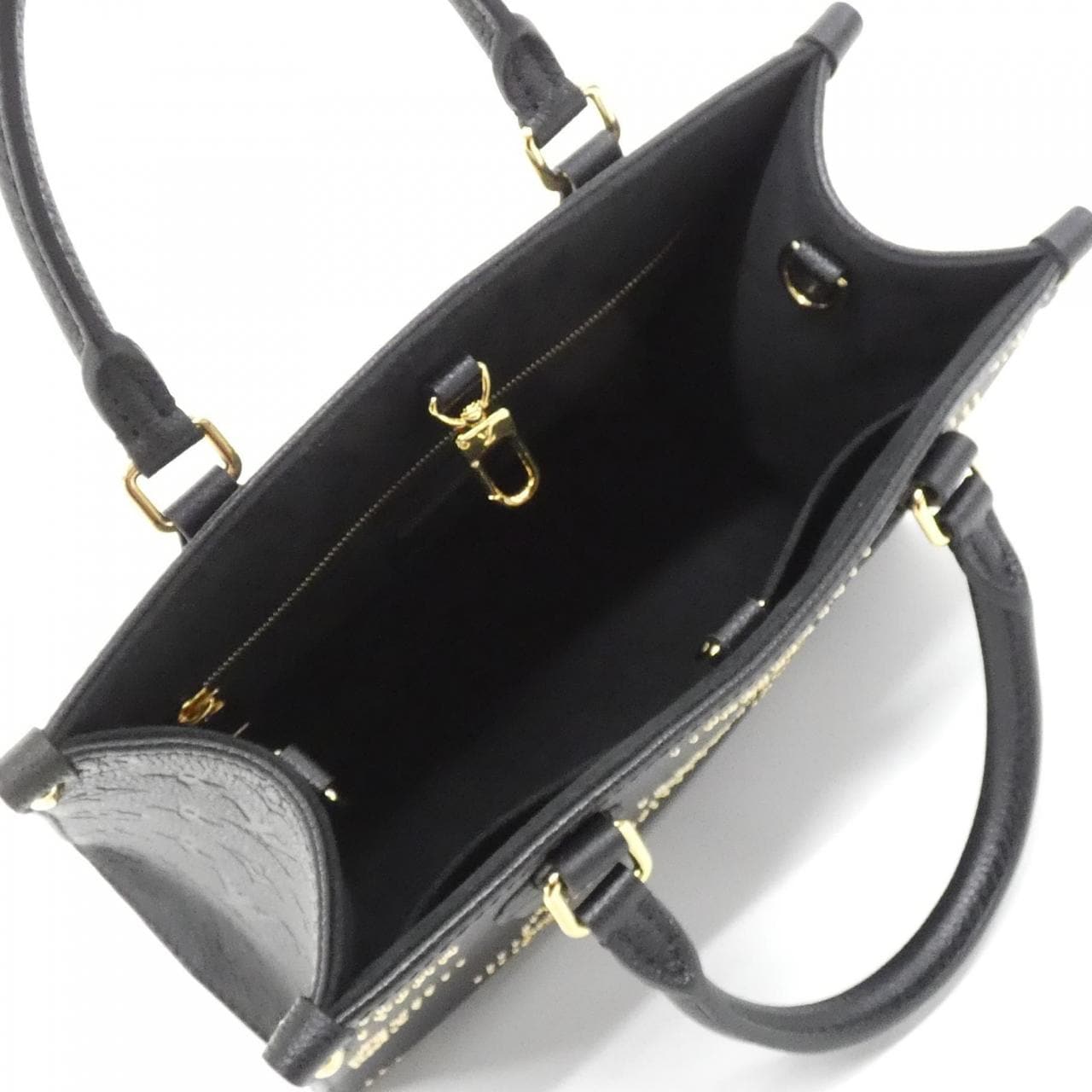 LOUIS VUITTON Monogram Empreinte（镶钉）On the Go PM M46733 包